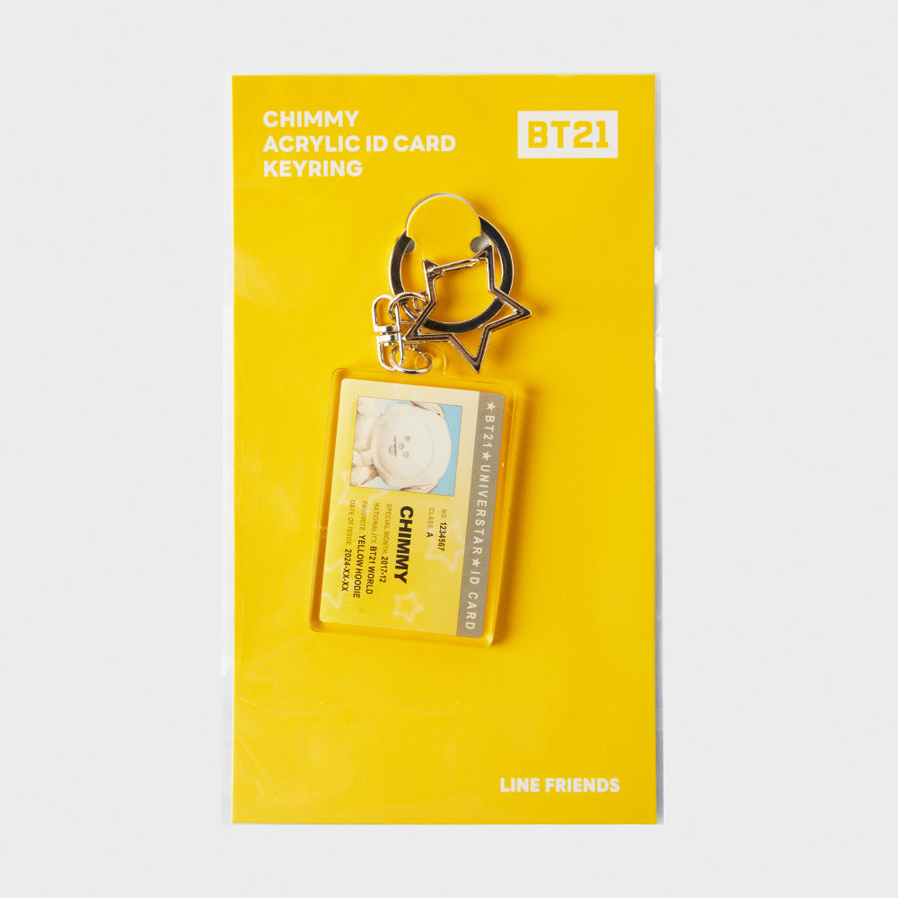 IDカード風アクリルキーリング(Shining) CHIMMY