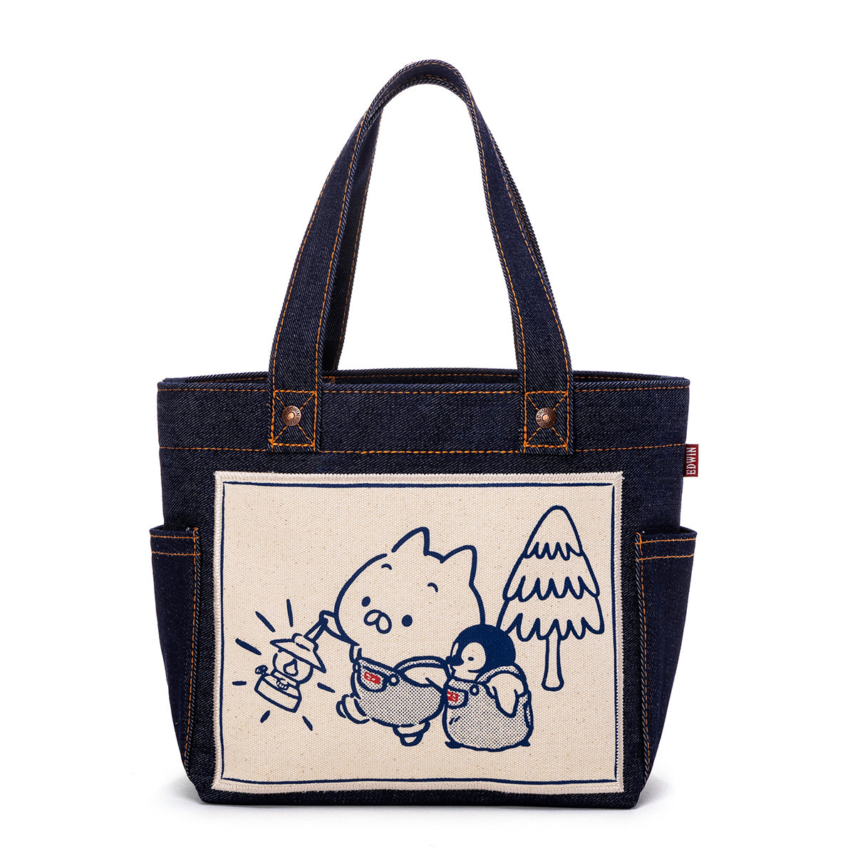 EDWIN × ねこぺん日和 ミニトートバッグ