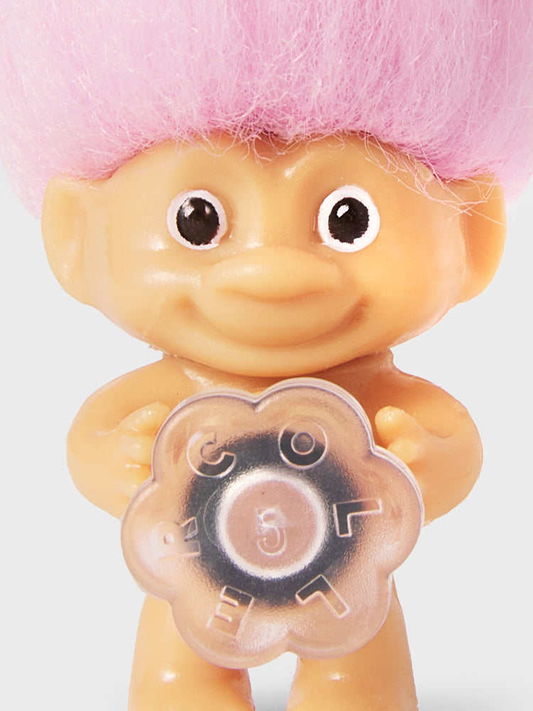 COLLER x UNIVERSAL PVCフィギュアスティコン グッドラック・トロールズ(PINK) VER.2