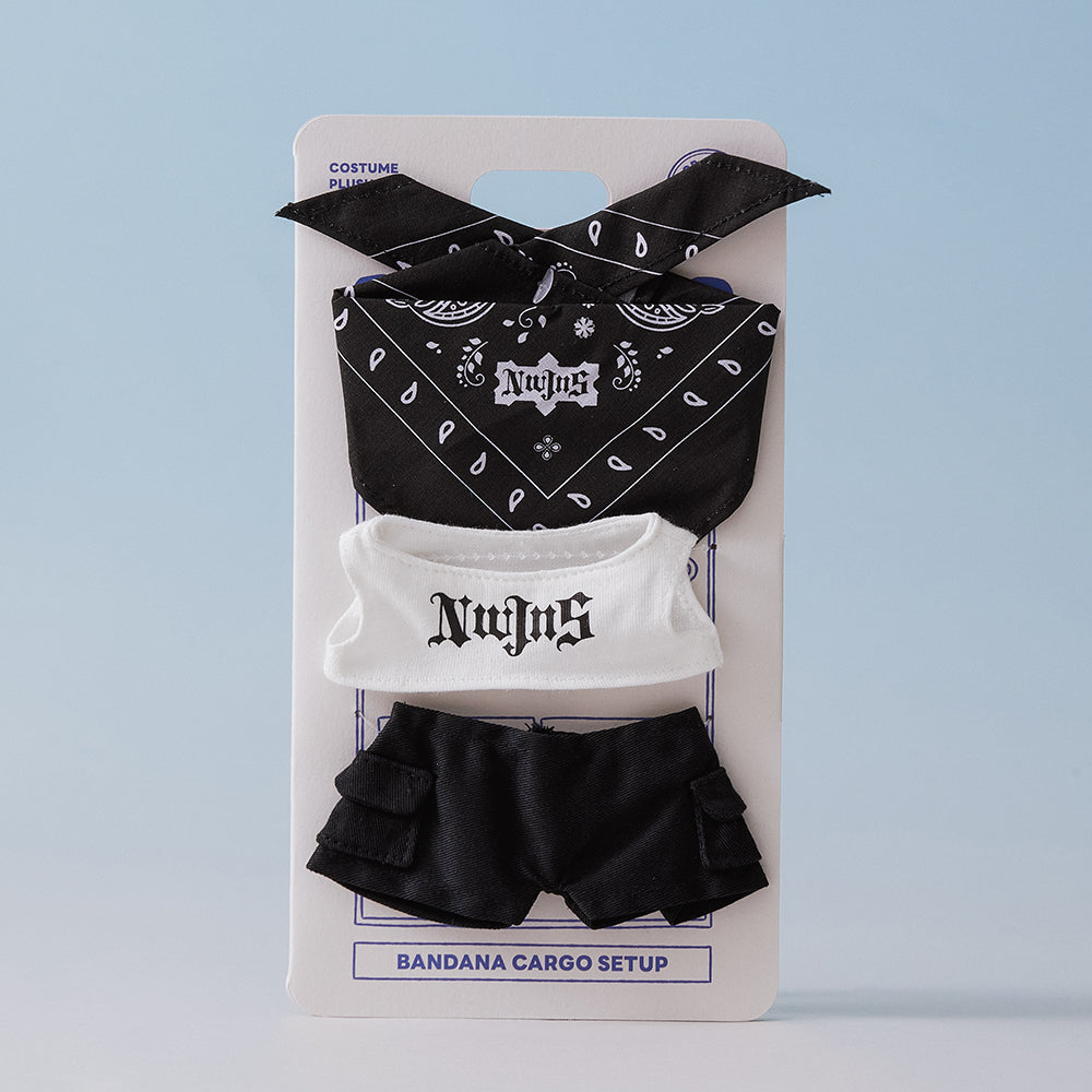 bunini ぬいぐるみクローゼット(ロゴプリントノースリーブ セットアップ)