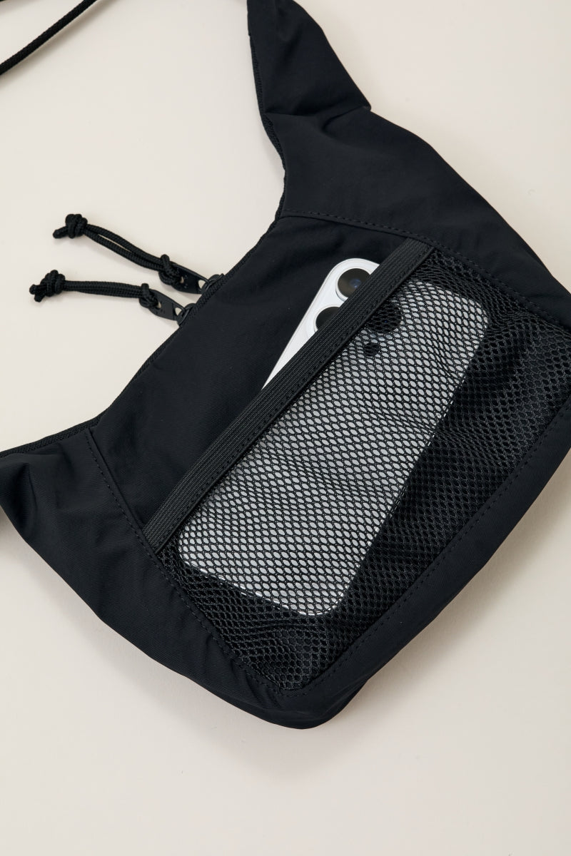 COLLER 2WAY ナイロンクロスバッグ ブラック