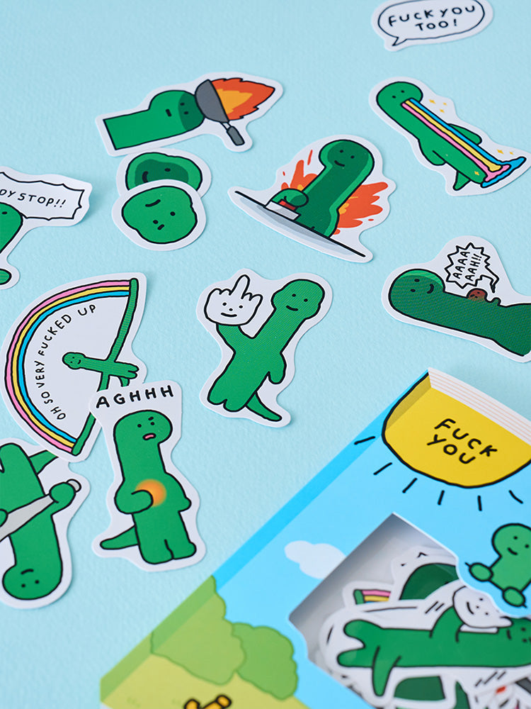 デコステッカーパック 怒る(PARADOX) JOGUMAN