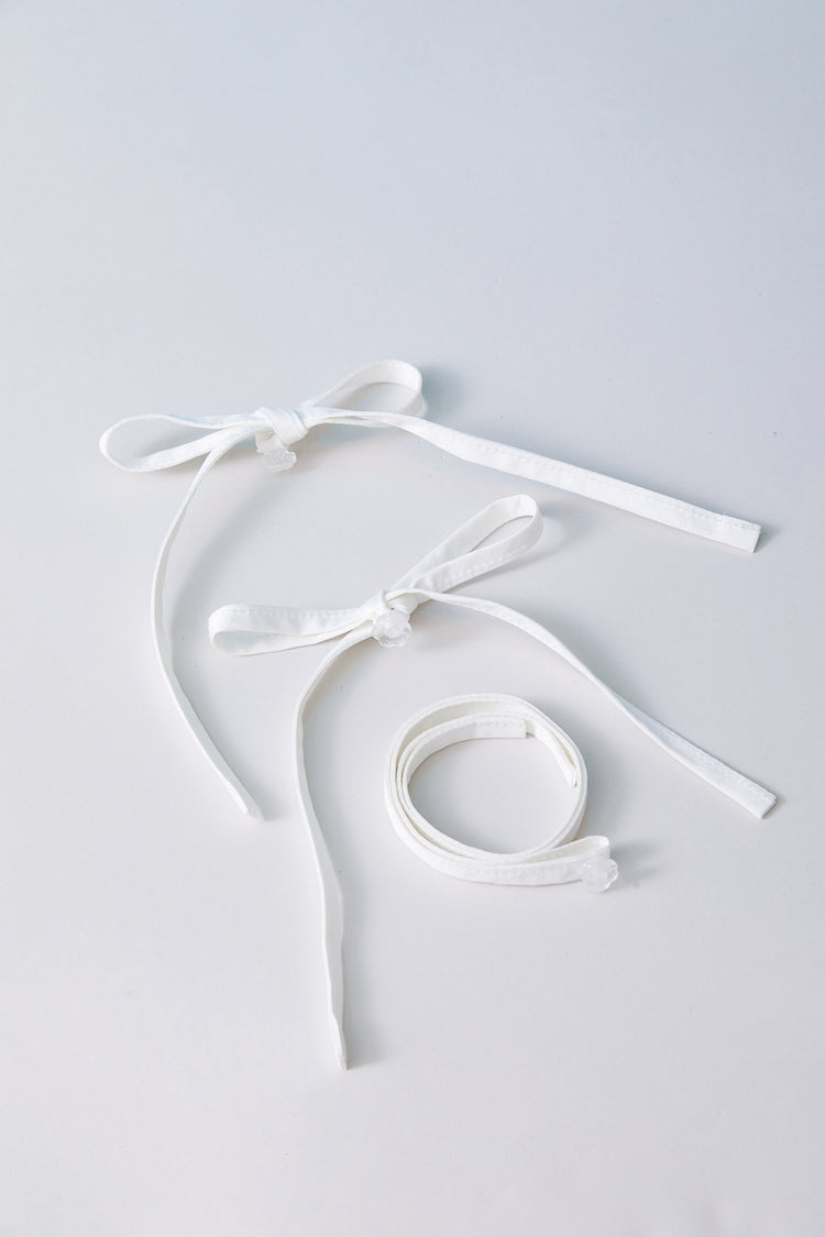 NJ X COLLER ラビットストリングバッグ(SNOW WHITE)