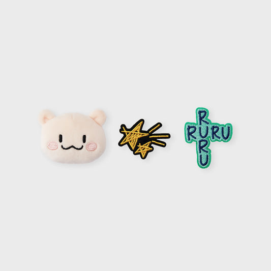 ぬいぐるみバッジセット(TREASURE COLLECTION) RURU