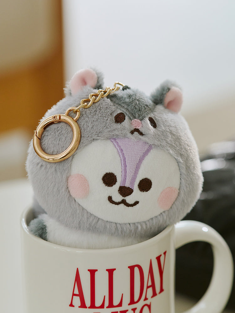 ベビー ぬいぐるみキーリング(FLUFFY) MANG