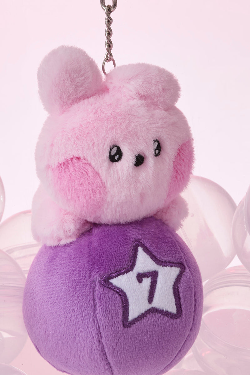 BT21 minini ぬいぐるみキーリング(LUCKY GATCHA) COOKY