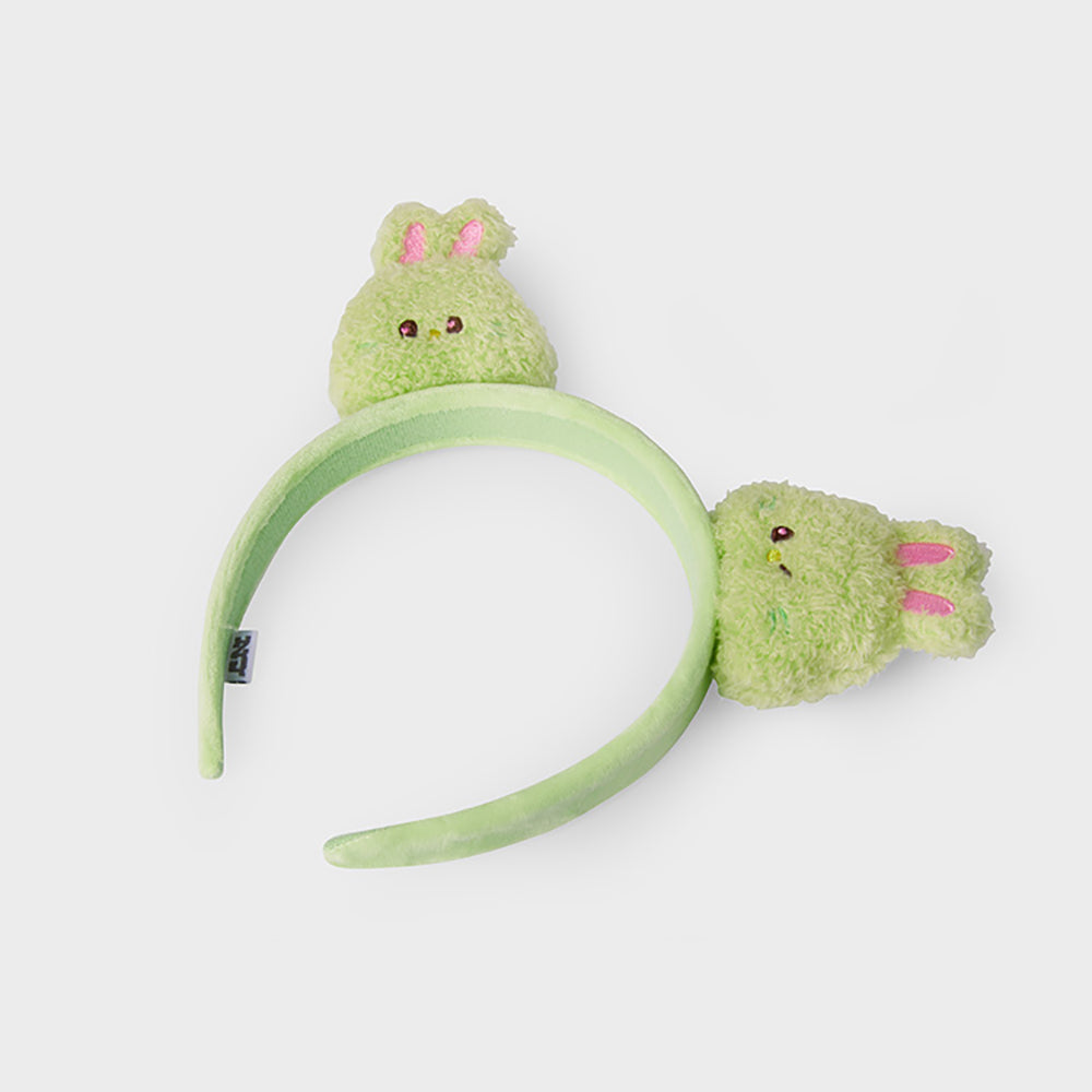 bunini ぬいぐるみヘアバンド (GREEN)