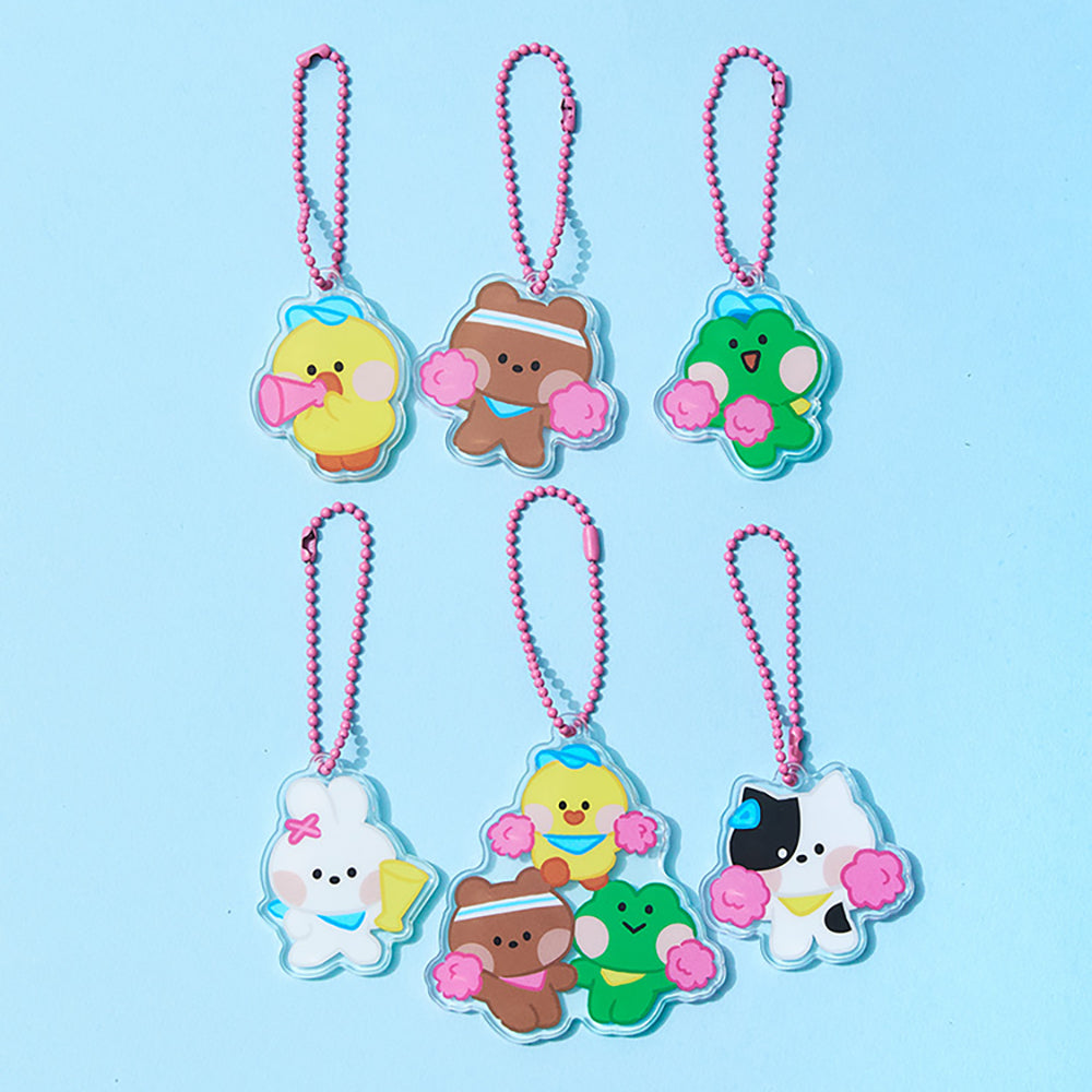 minini アクリルランダムキーリング(FIELD DAY) LINE FRIENDS