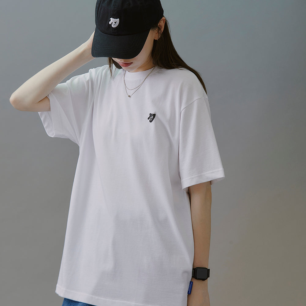 NewJeans x Hiroshi Fujiwara COLLER T-シャツ VER.4(WHITE)