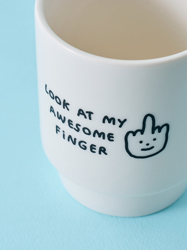 マグカップ 指(PARADOX) JOGUMAN