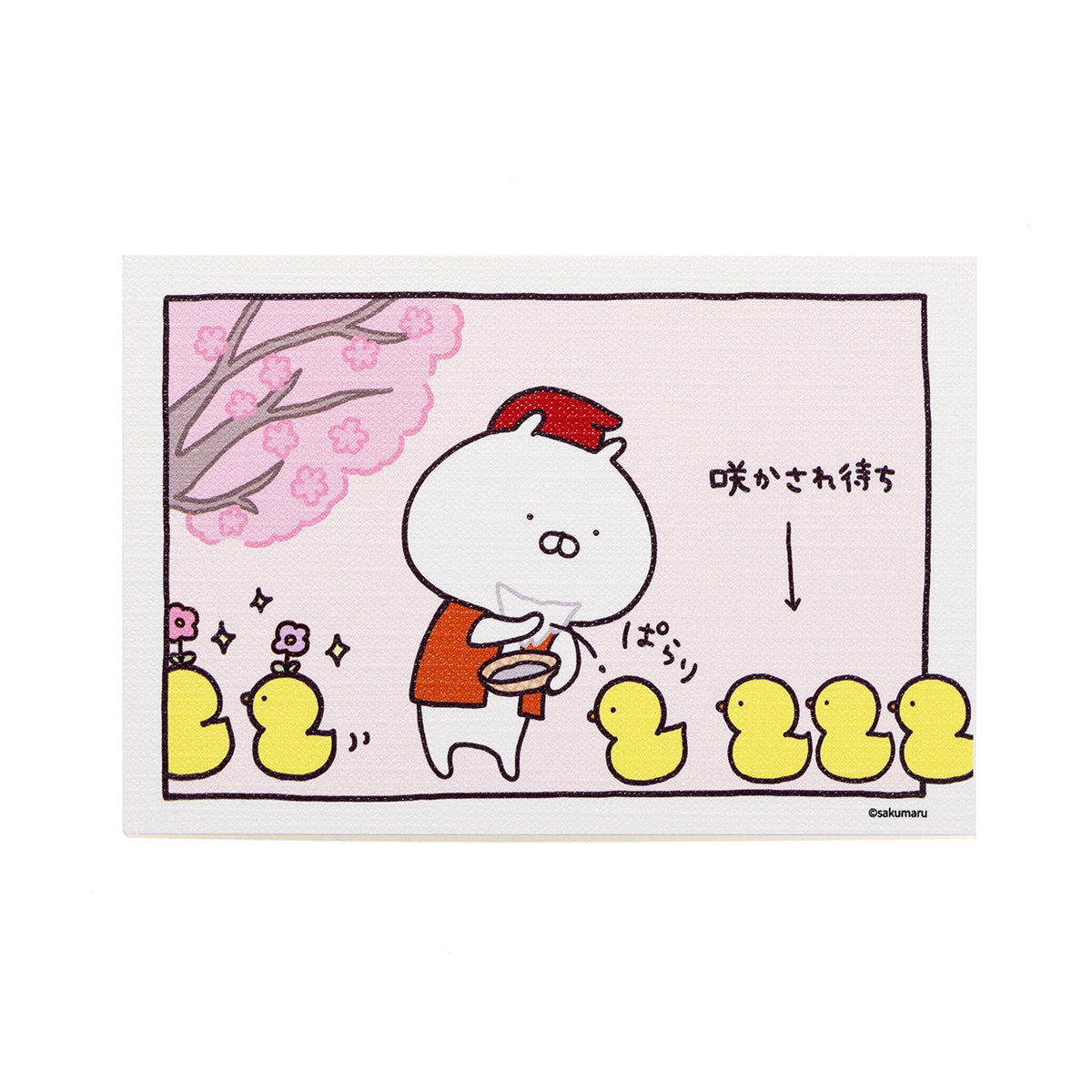 花咲かじぃまる ポストカード 咲かれ待ち(むかしばなし) うさまる