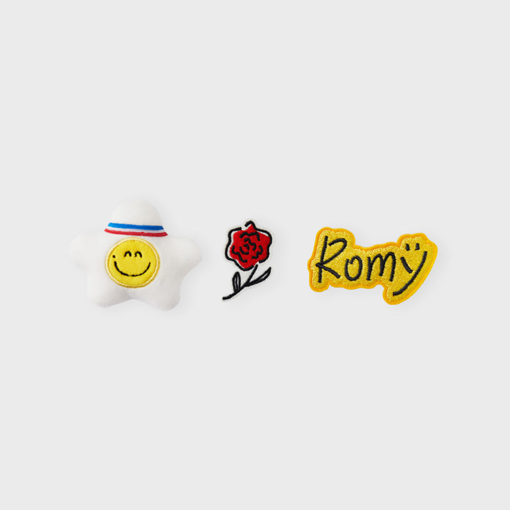 ぬいぐるみバッジセット(TREASURE COLLECTION) ROMY