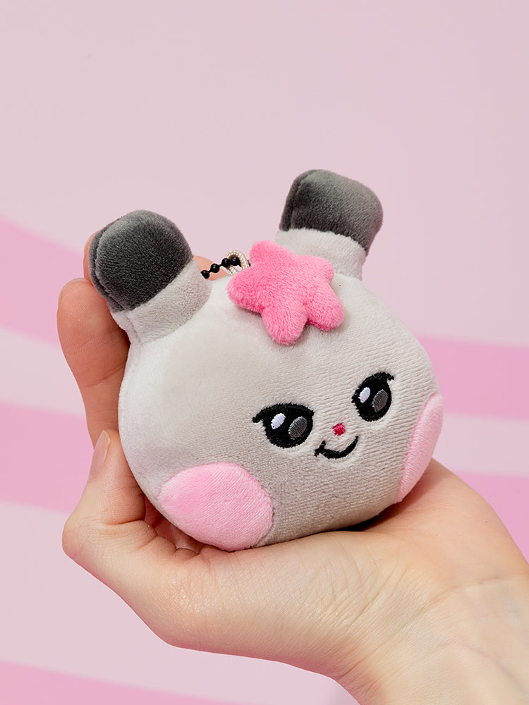 MIGHTEEZ ddeongyo FACE PLUSH KEYRING