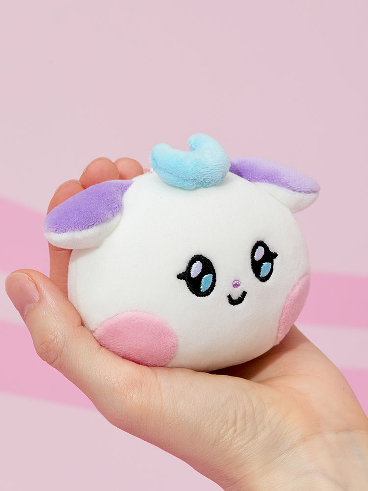 MIGHTEEZ jjongyo FACE PLUSH KEYRING