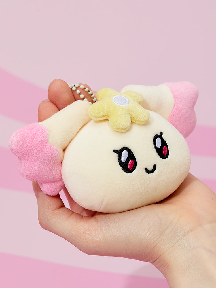 MIGHTEEZ ddangyo FACE PLUSH KEYRING