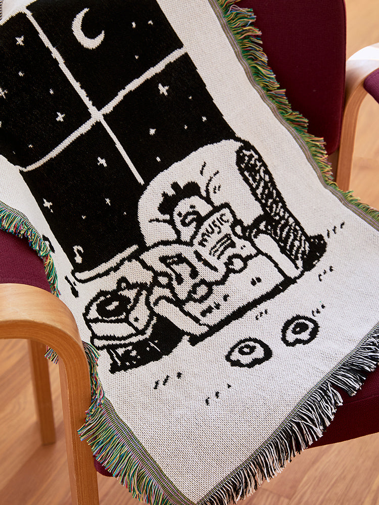 SSEBONGRAMA ブランケット(MUSIC NIGHT) – LINE FRIENDS SQUARE JAPAN