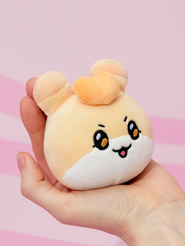 MIGHTEEZ hongyo FACE PLUSH KEYRING