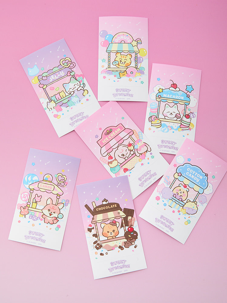 Dreamiez ランダムカードステッカー(SWEET Dreamiez) – LINE FRIENDS