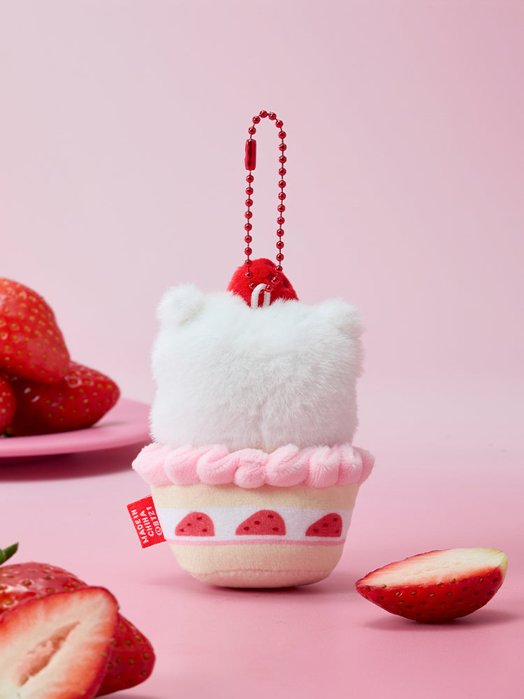 タルトぬいぐるみキーリング(STRAWBERRY PARTY) RJ – LINE FRIENDS