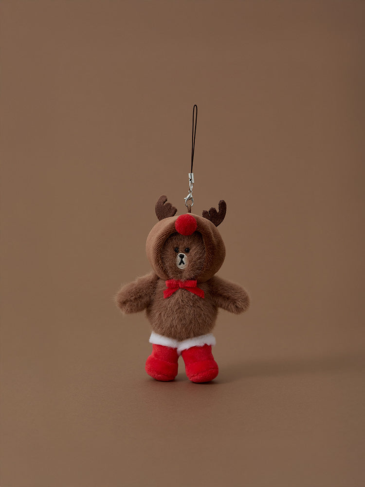 きぐるみキーリング トナカイ(HUG BROWN) ブラウン