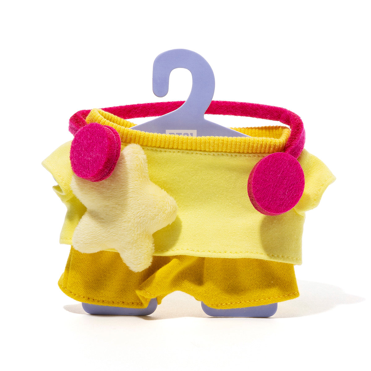 たっとん コスチューム Sサイズ用 クッション(イエロー) BT21