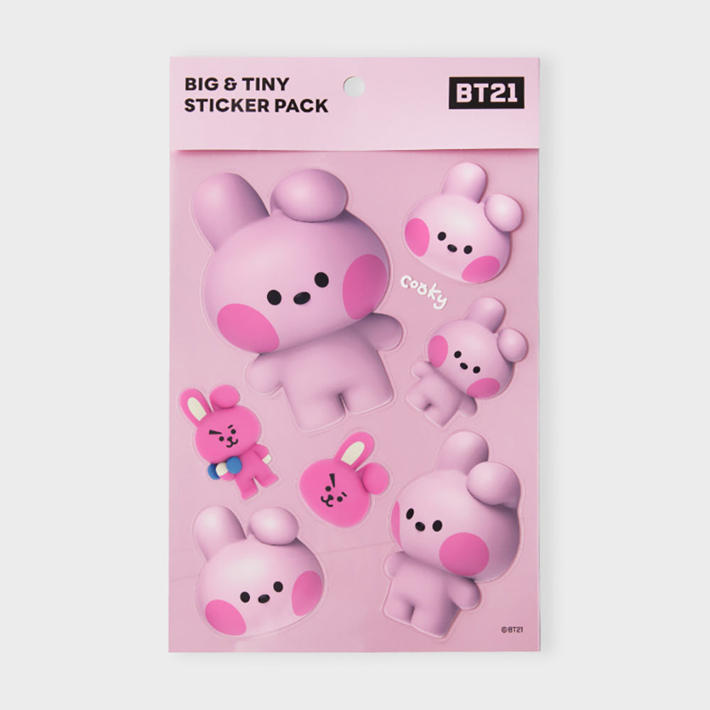 ステッカー(BIG&TINY) COOKY