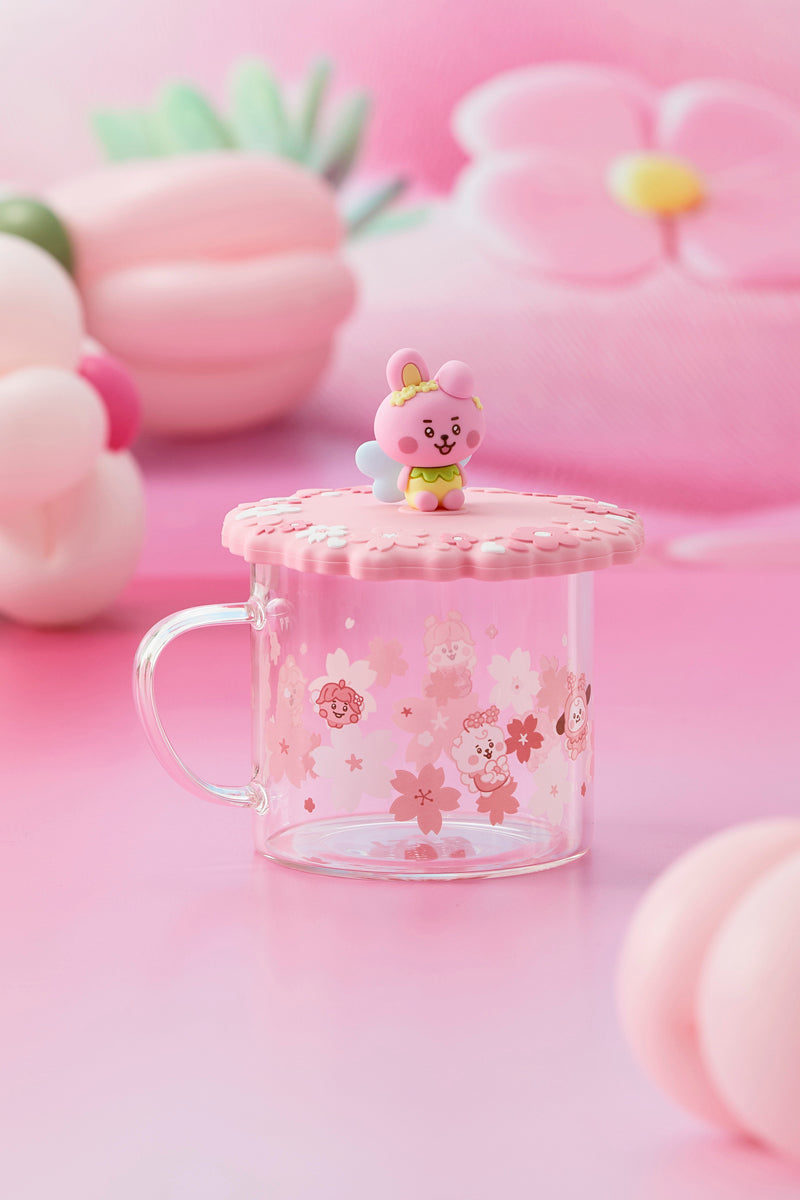 ベビー ガラスコップ＆カバー(SPRING FAIRY) COOKY