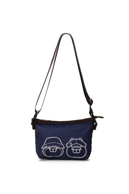 サコッシュ(GO OUT) ボンレス犬とボンレス猫