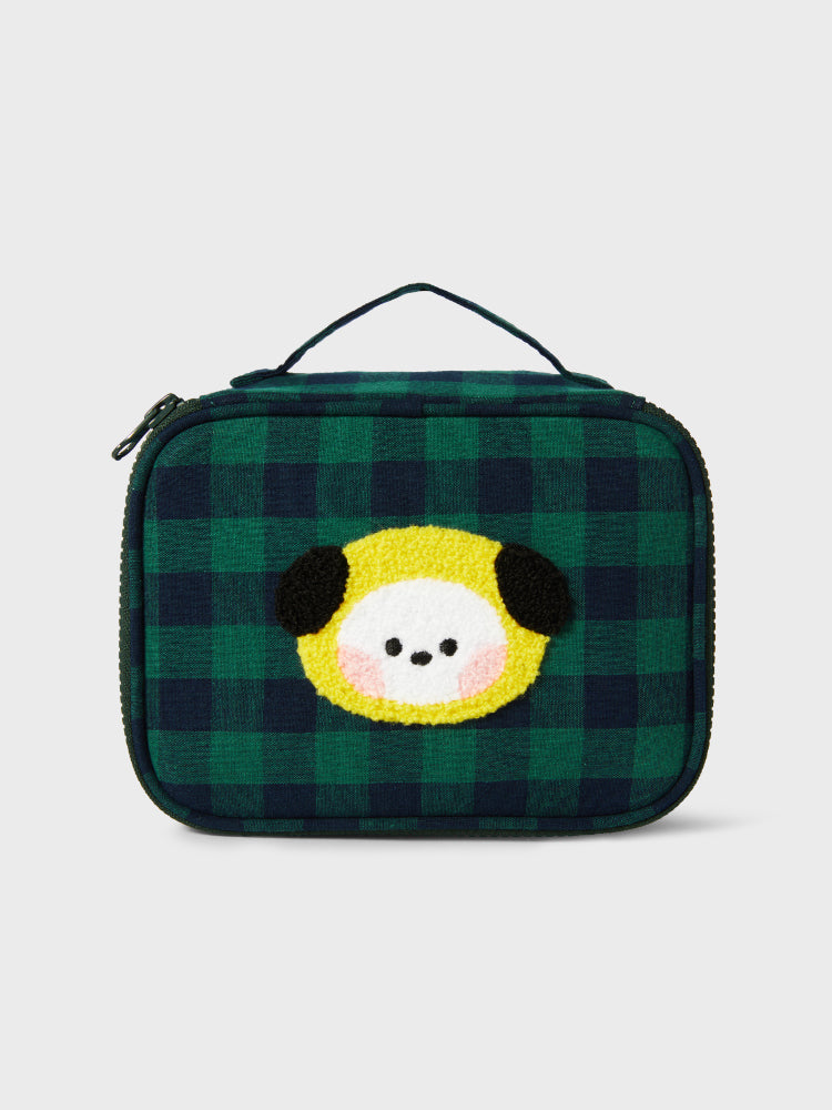 BTS 韓国スタバコラボ　タータンチェックポーチラージ Amazon.co.jp: Starbucks スターバックス BTS 防弾少年団 コラボ