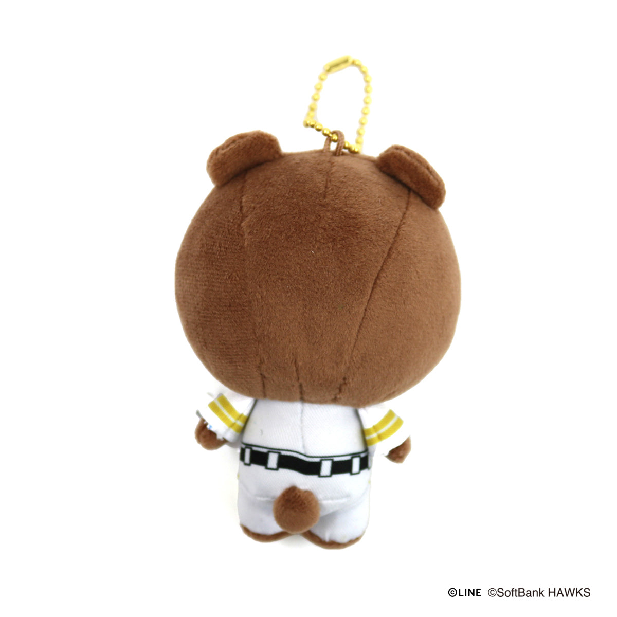 ぬいぐるみチャーム(SoftBankHAWKS) ブラウン