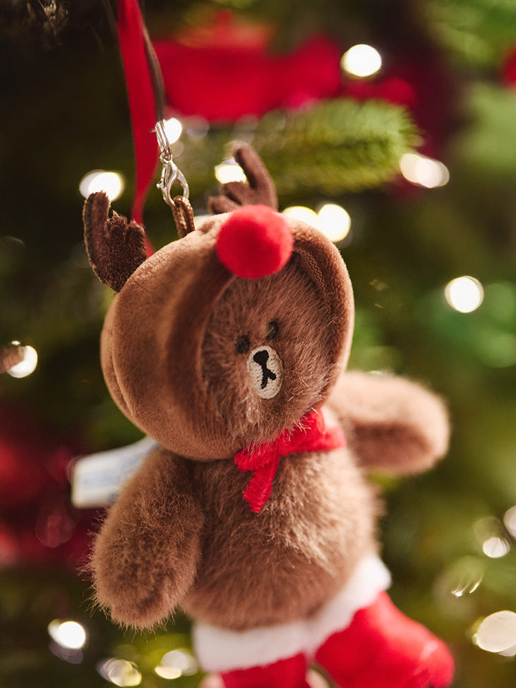 きぐるみキーリング トナカイ(HUG BROWN) ブラウン