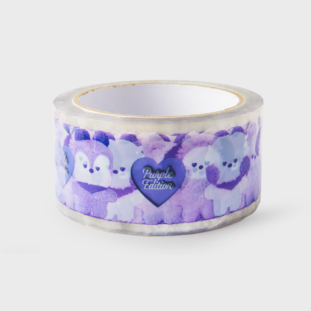 BT21 minini ボックステープ(パープル) BT21