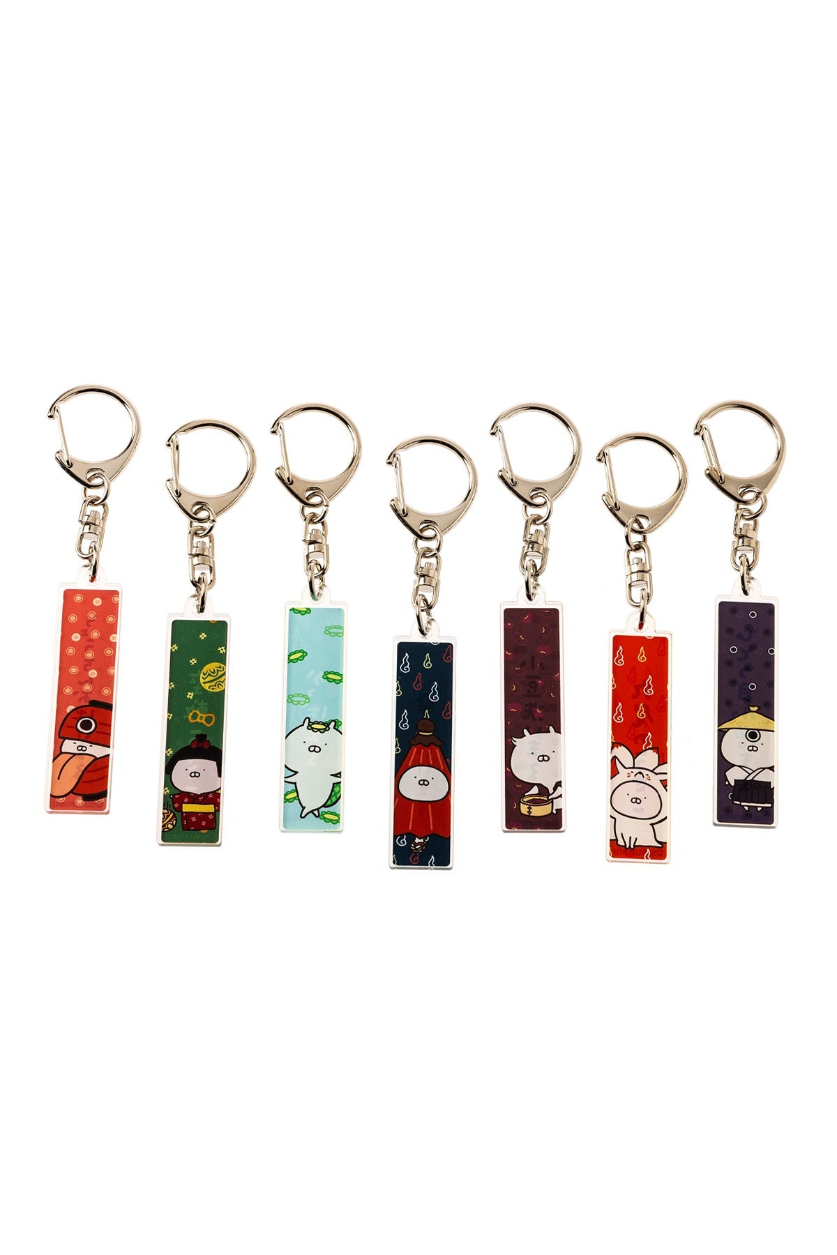 ランダムアクリルキーチェーン(妖怪屋敷) うさまる