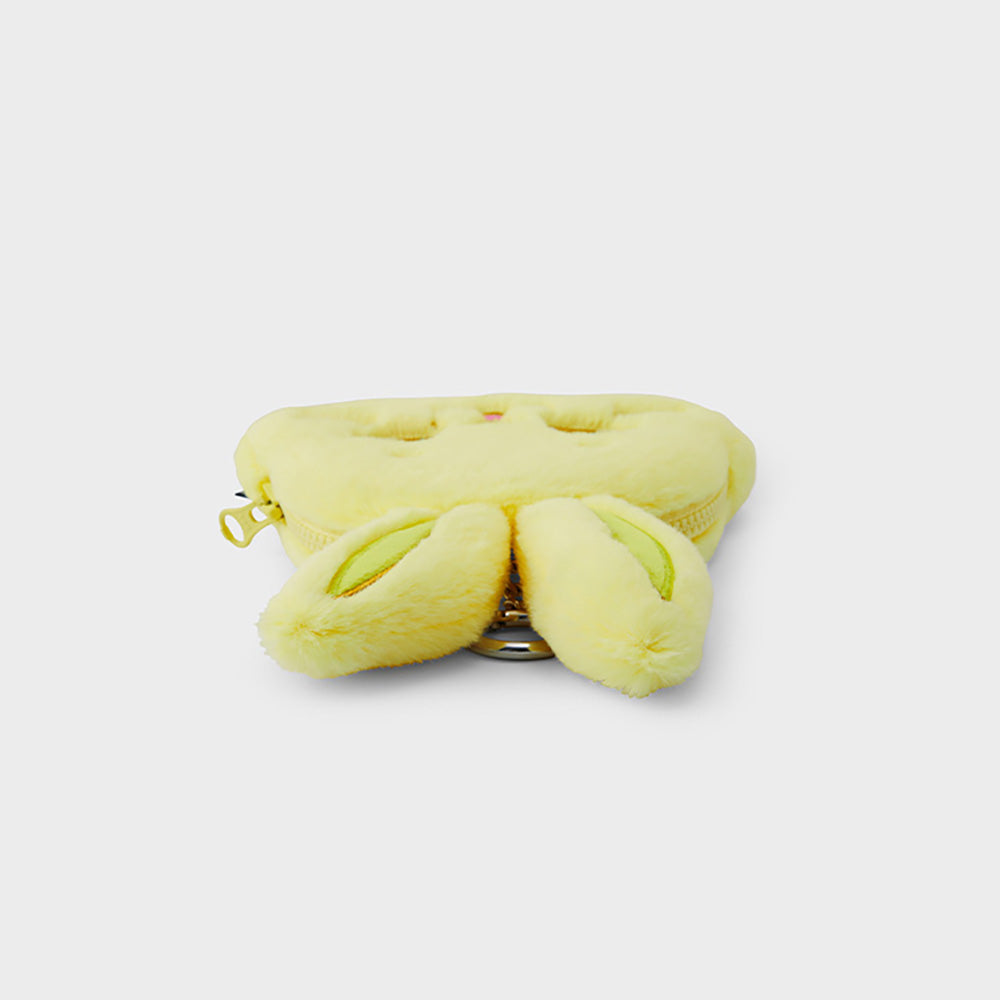 TOKKI ぬいぐるみフェイスポーチ (YELLOW)