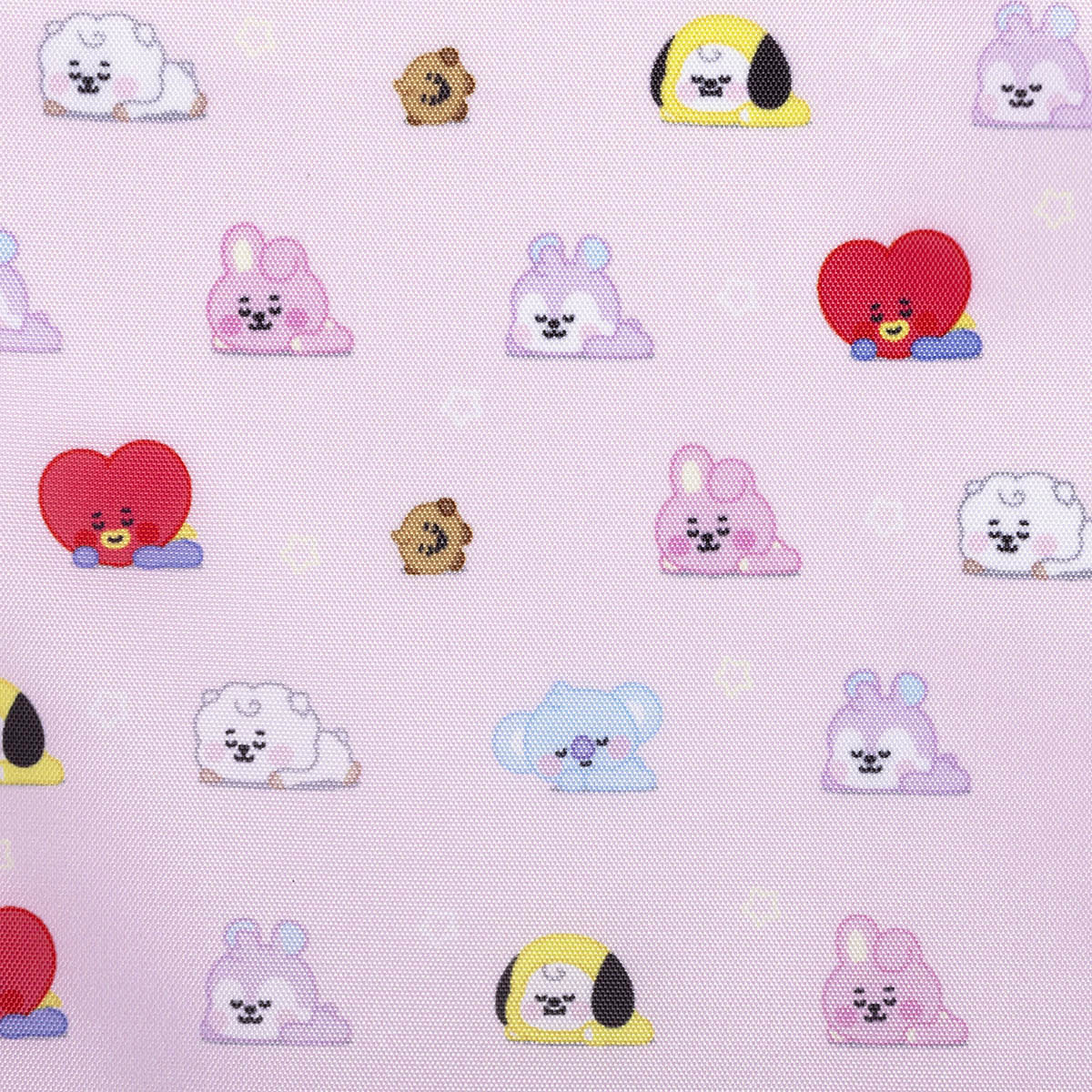 ベビー フラットエコバッグ(ピンク) BT21