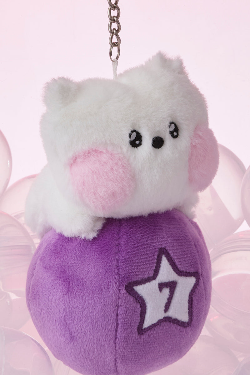 minini ぬいぐるみキーリング(LUCKY GATCHA) RJ