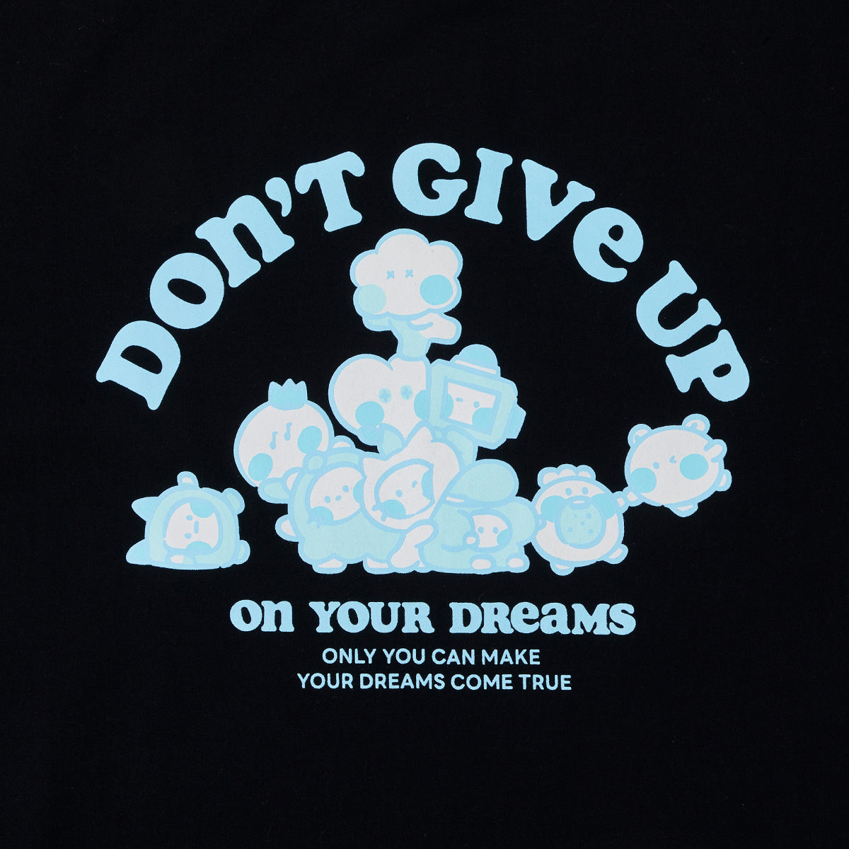 TRUZ minini 半袖Tシャツ(DON'T GIVE UP)