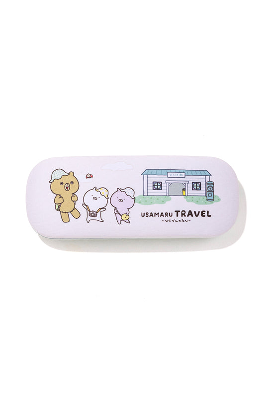 クロス付きめがねケース(うさまるトラベル) うさまる