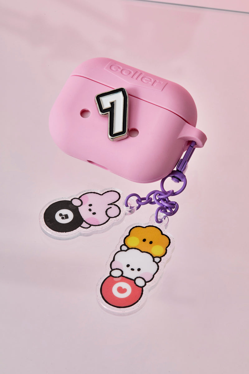 BT21 minini アクリルキーリング(LUCKY GATCHA) RJ/SHOOKY/COOKY
