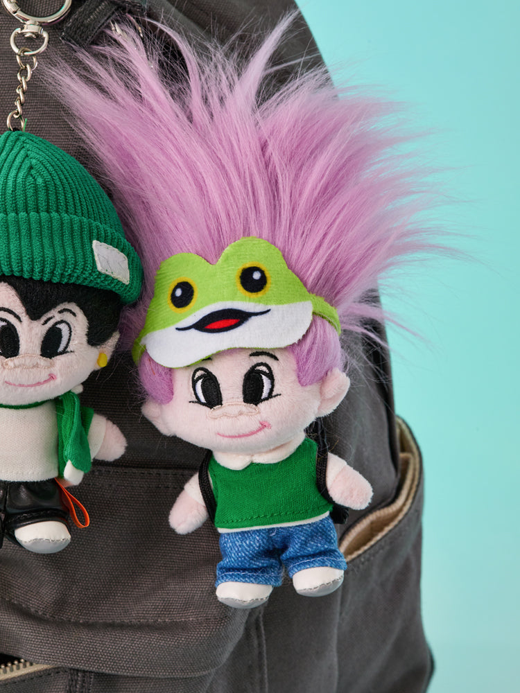 [RIIZE X Good Luck Trolls]PLUSH DOLL KEYRING SUNGCHAN