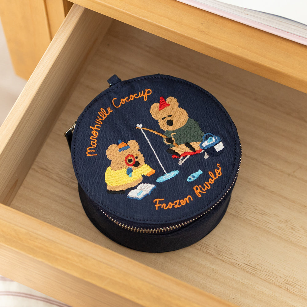 DINOTAENG 丸型ポーチ 釣り (COCOCUP)