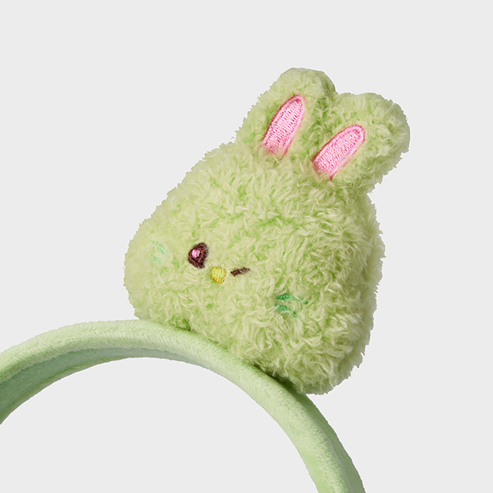 bunini ぬいぐるみヘアバンド (GREEN)