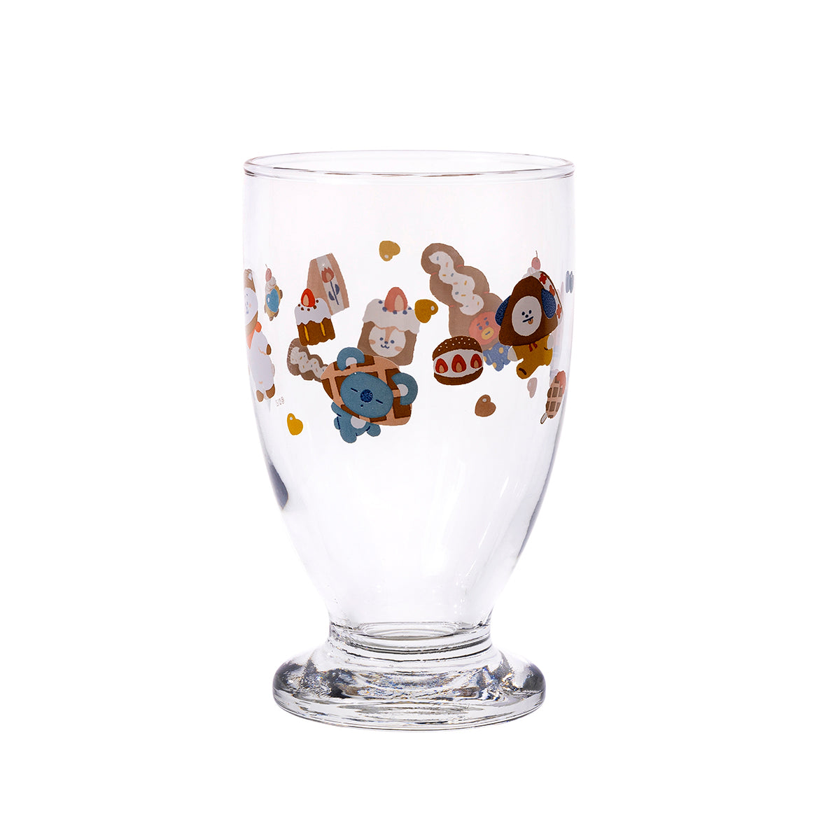 脚付きグラス(Dreamy Sweets) BT21