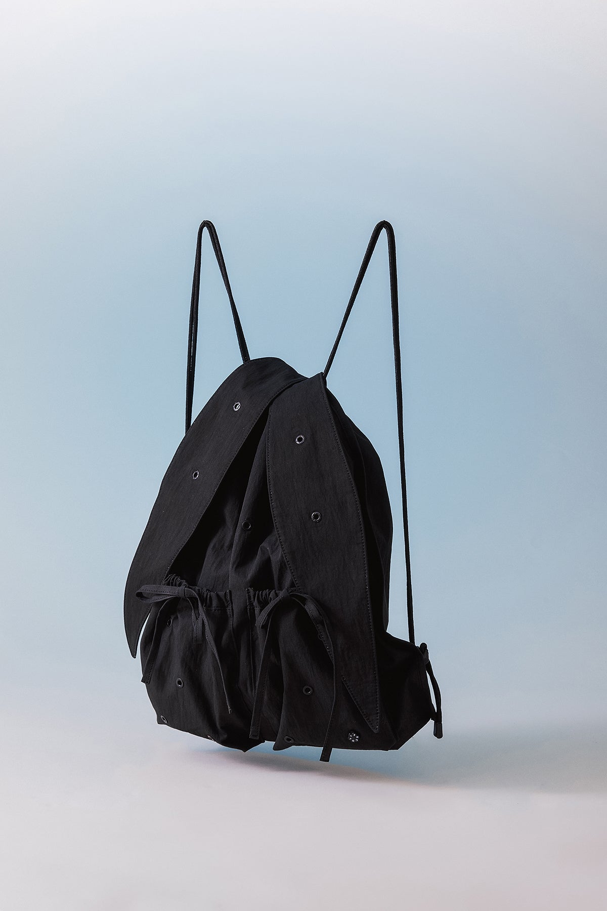 NJ X COLLER ラビットストリングバッグ(SHADE BLACK)