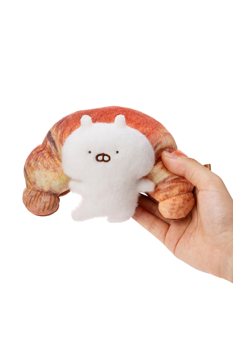 原画ぬいぐるみ クロワッサンにつつまれたい(365) うさまる