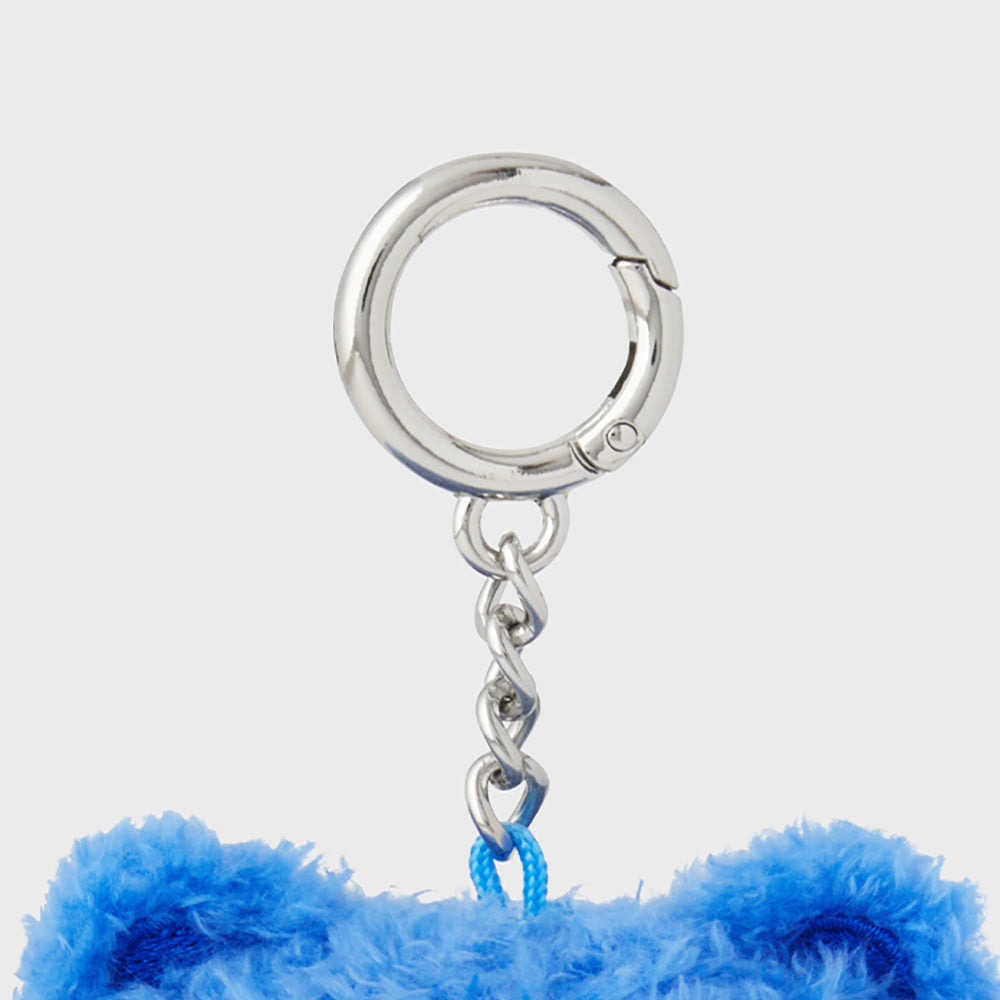 バッグチャームぬいぐるみ(BLUE) ブラウン