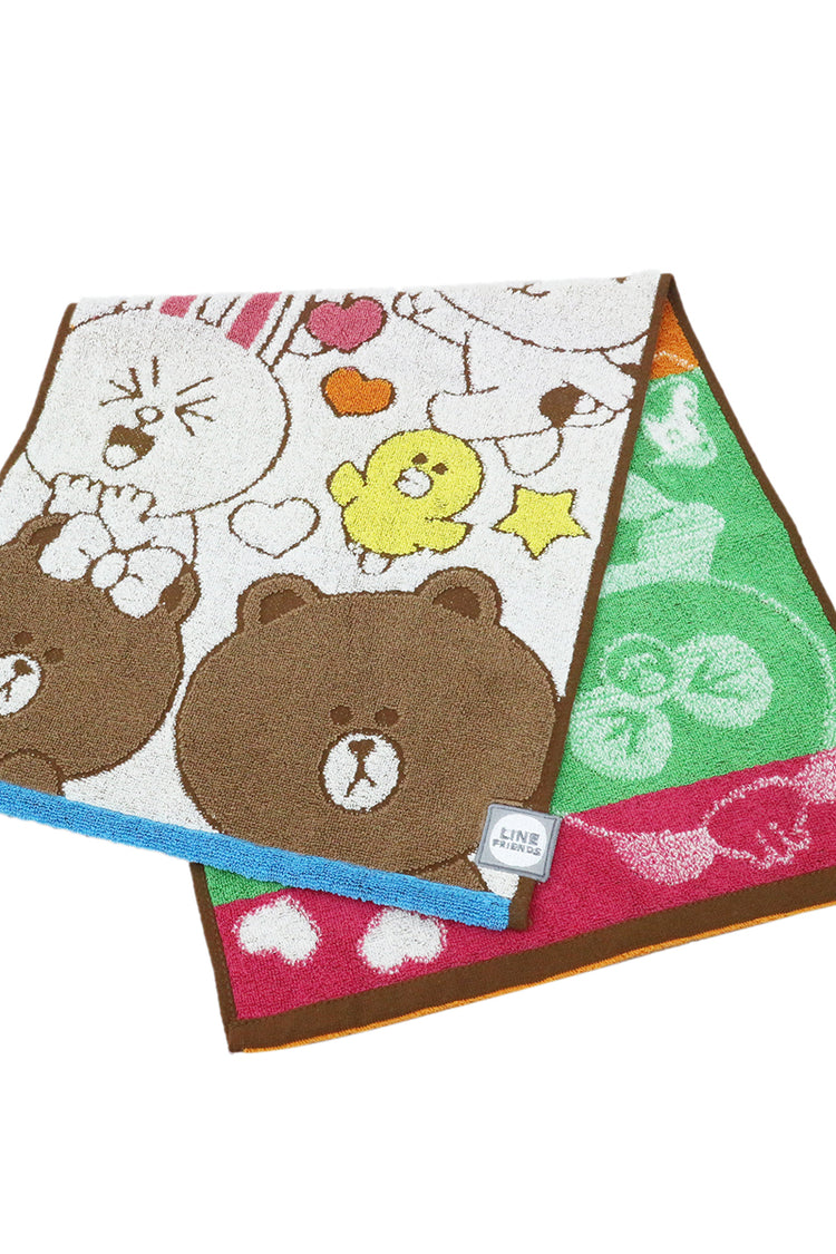 フェイスタオル LINE FRIENDS