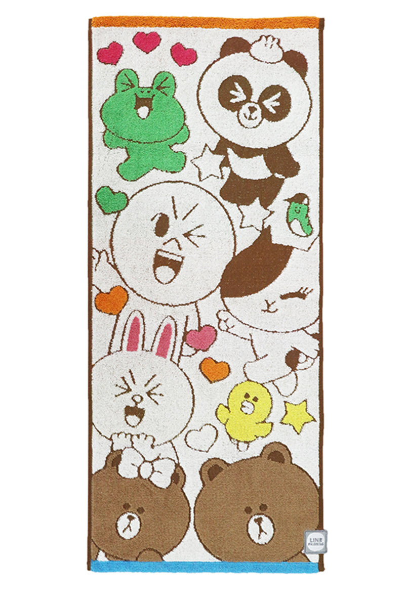 フェイスタオル LINE FRIENDS