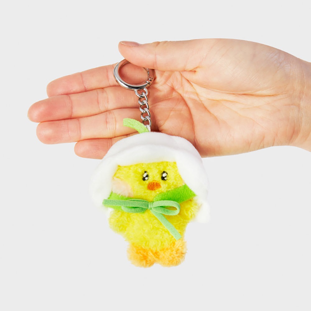 mini minini フラワーキーリング サリ二