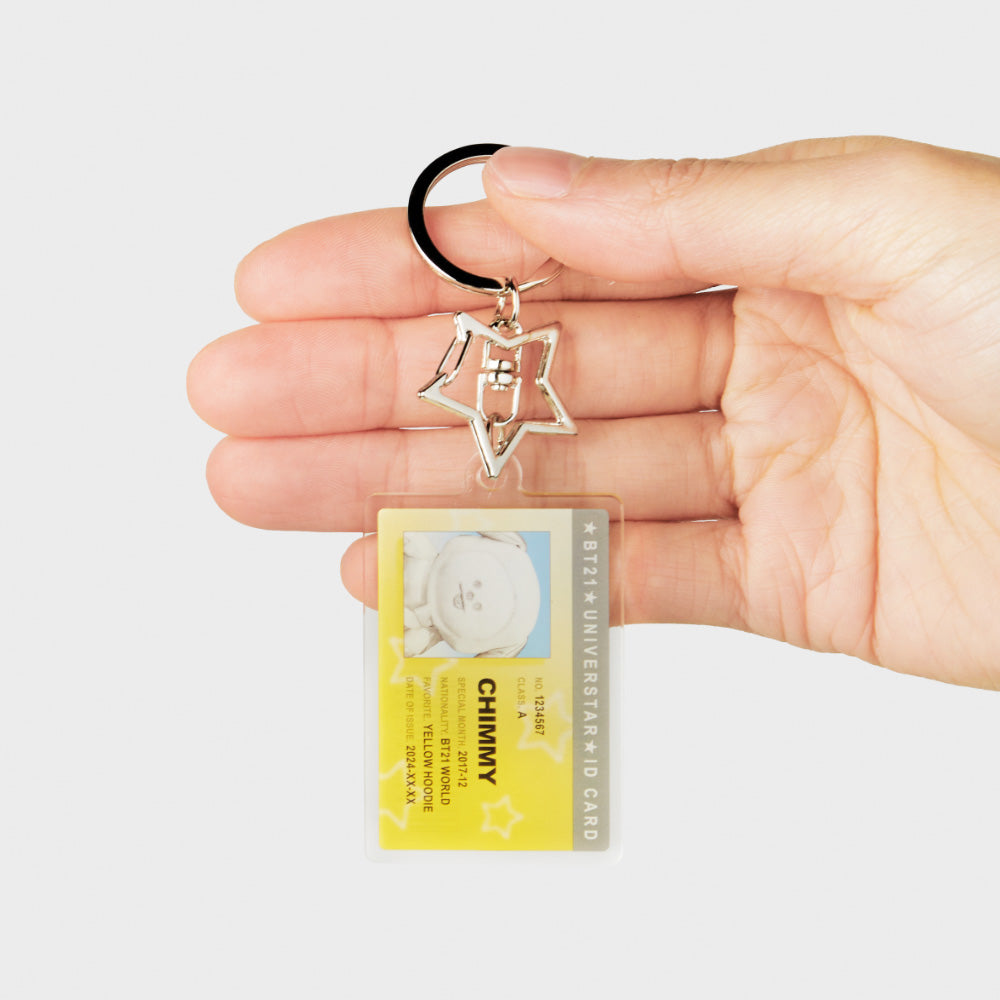 IDカード風アクリルキーリング(Shining) CHIMMY
